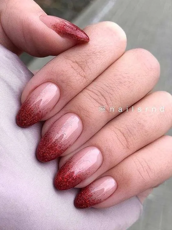 Brown Ombre Nails